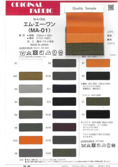 AFF009 M.A. One (côte circulaire)