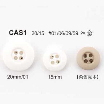 CAS-1 Bouton 4 trous en nylon bio