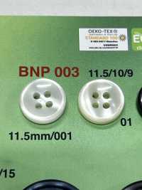 BNP-003 Bouton Biopolyester 4 Trous IRIS Sous-photo