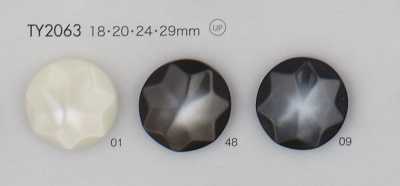 TY2063 Bouton en résine polyester
