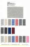 107 Rayures Horizontales En Jersey De Coton 40/2 Teint En Fil