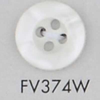 FV374W Bouton en résine polyester