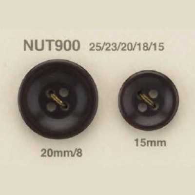 NUT-900 Bouton 4 trous en noix naturelle