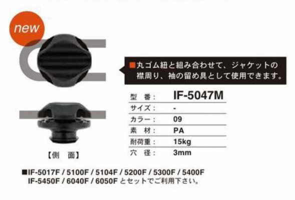 IF-5047M Bouton-pression
