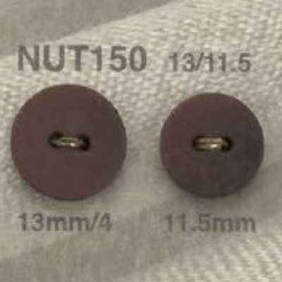 Bouton 2 trous en noix