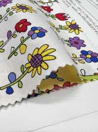 28066 Paralym Art Loomstate Print & # 65374; Fleur Et Papillon & # 65374;[Fabrication De Textile] SUNWELL Sous-photo