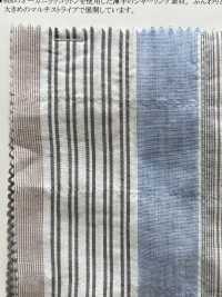 35464 Fil Années 60 Coton Bio Froncé Big Multi Stripe[Fabrication De Textile] SUNWELL Sous-photo