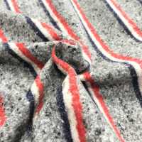 26010 Fils Teints Jazz NEP Multi-horizontal Stripe Fuzzy[Fabrication De Textile] SUNWELL Sous-photo