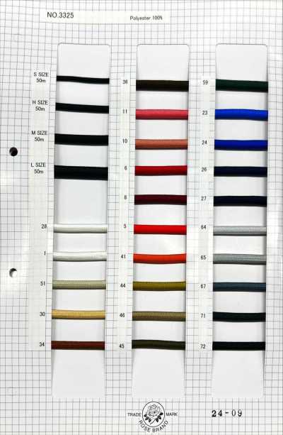 3325 Cordon à âme polyester