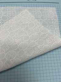 T26088-1 Dentelle De Coton AO Blanc Cassé[Fabrication De Textile] Kyowa Lace Sous-photo