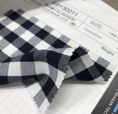 SBY30011 Super Long Cotton X ALL SEASON COOLMAX Oxford(Pattern)[Fabrication De Textile] SHIBAYA Sous-photo