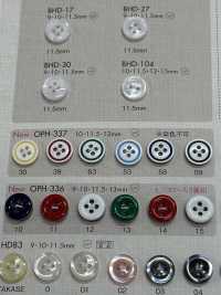 OPH337 DAIYA BUTTONS Bouton En Polyester à Quatre Trous Résistant Aux Chocs DAIYA BUTTON(DAIYA BUTTON) Sous-photo