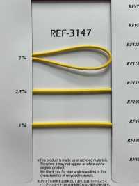 REF-3147 Cordon élastique En Polyester Recyclé (Type Dur)[Ruban Ruban Cordon] SHINDO(SIC) Sous-photo