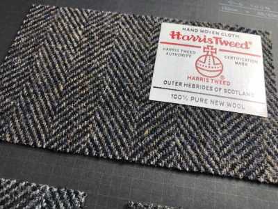 3-HC411 HARRIS Harris Tweed à Chevrons[Fabrication De Textile] Takisada Nagoya Sous-photo