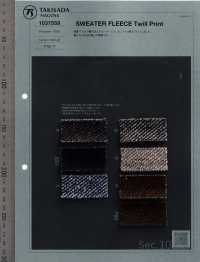 1037559 Pull Molleton Twill Imprimé[Fabrication De Textile] Takisada Nagoya Sous-photo