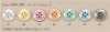 OPH338 DAIYA BUTTONS Bouton en polyester à quatre trous