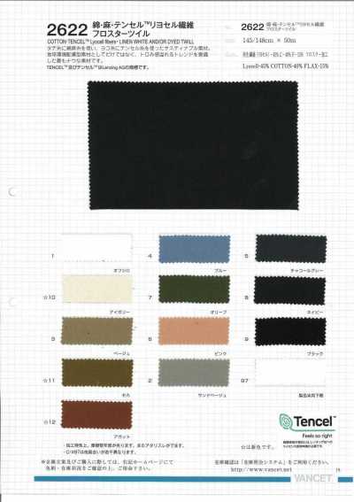 Lin Tencel Lyocell Fiber Frosted Twill