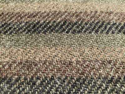 3-TJ004A HARRIS Harris Tweed Rayures Horizontales Aléatoires[Fabrication De Textile] Takisada Nagoya Sous-photo