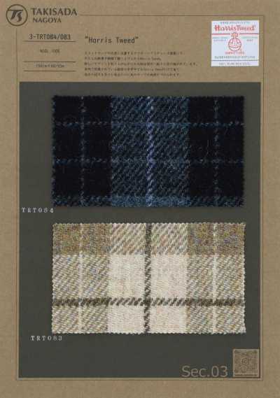 3-TRT083 HARRIS Harris Tweed à carreaux tartan