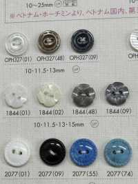 1844 Bouton En Polyester En Forme De Fleur à Deux Trous DAIYA BUTTON(DAIYA BUTTON) Sous-photo