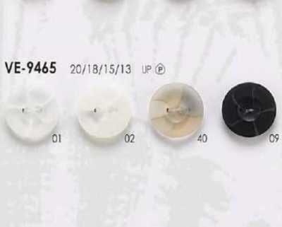 VE9465 Bouton en résine polyester à 2 trous
