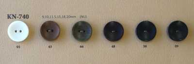 KN740 Bouton naturel en tagua