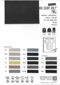 AW92001PD Sergé Bisley De Grande Qualité[Fabrication De Textile] Matsubara Sous-photo
