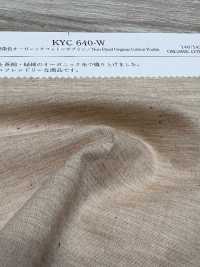 KYC640-W Popeline De Coton Biologique Non Teinte[Fabrication De Textile] Uni Textile Sous-photo