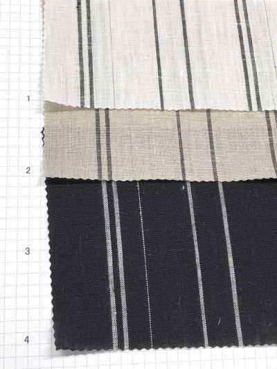 SB60810 Rayure Lin 1/60[Fabrication De Textile] SHIBAYA Sous-photo