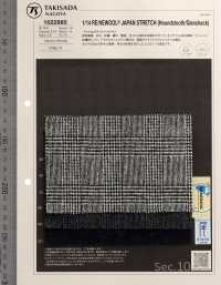 1022885 RE:NEWOOL® JAPAN Stretch Flannel Flat Check Series[Fabrication De Textile] Takisada Nagoya Sous-photo