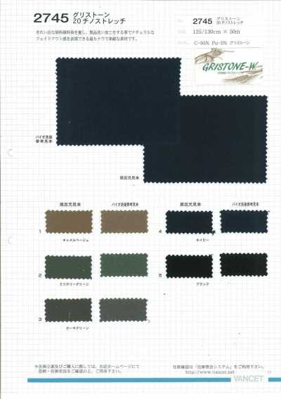 2745 Gristone CPT20 chino extensible