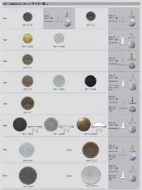 W2 JEANS RIVET Jambes De Bavure[Fermeture à Pression/rondelle à œillets] Morito Sous-photo