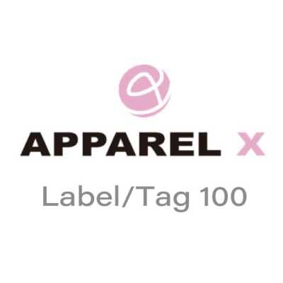 LABEL/TAG-100 Étiquette tissée, étiquette volante à 100 JPY/pièce