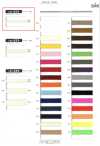 122-322 Cordon plat fin sans acrylique