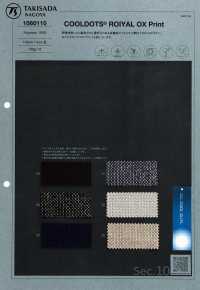 1060110 Imprimé Oxford Royal COOL DOTS®[Fabrication De Textile] Takisada Nagoya Sous-photo