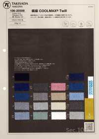 106-20508 Sergé Extensible En Coton Et Lin[Fabrication De Textile] Takisada Nagoya Sous-photo