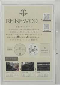 1022062 1/14 RE : NEWOOL (R) Twill Check[Fabrication De Textile] Takisada Nagoya Sous-photo