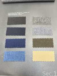 105-40901 TECHNO NATURAL Melange Stretch Déperlant[Fabrication De Textile] Takisada Nagoya Sous-photo