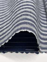 AN-9224 Seersucker Indigo Work[Fabrication De Textile] ARINOBE CO., LTD. Sous-photo