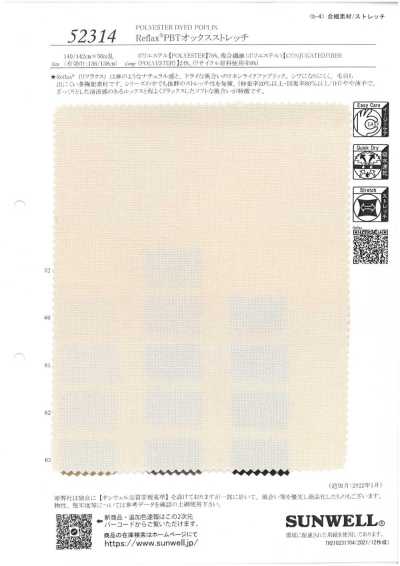 52314 Reflax® Oxford extensible PBT