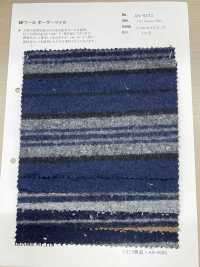 AN-9273 Rayures Horizontales En Sergé De Coton Et Laine[Fabrication De Textile] ARINOBE CO., LTD. Sous-photo