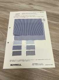 14157 Drap Fin En Polyester/coton Teint En Fil[Fabrication De Textile] SUNWELL Sous-photo
