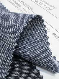 14167 Salopette En Coton/ Lin Teint En Fil Et Rayures[Fabrication De Textile] SUNWELL Sous-photo