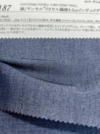14187 Coton/Tencel(TM) Fibre Lyocell 4.5oz Indigo Denim[Fabrication De Textile] SUNWELL Sous-photo
