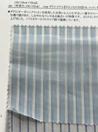 14344 Coton Biologique/polyester Lawn Stripe[Fabrication De Textile] SUNWELL Sous-photo