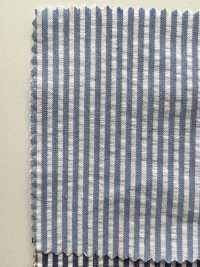 15536 Rayure Seersucker 80/2 Teint En Fil[Fabrication De Textile] SUNWELL Sous-photo