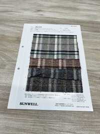 26118 Fils Teints Coton/acrylique/polyester Couleur Nep Check[Fabrication De Textile] SUNWELL Sous-photo