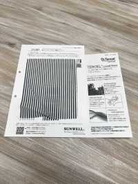35180 Coton/Tencel(TM) Fibre Lyocell Stripe[Fabrication De Textile] SUNWELL Sous-photo
