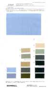35345 Tissu Chambray Pour Machine à écrire PIMA Teint En Fil Des Années 70