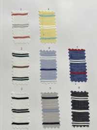 35382 Rayures Multi-horizontales En Sergé De Coton/rayonne Teint En Fil[Fabrication De Textile] SUNWELL Sous-photo
